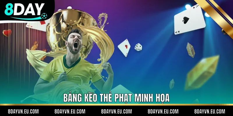 Bảng kèo thẻ phạt minh họa