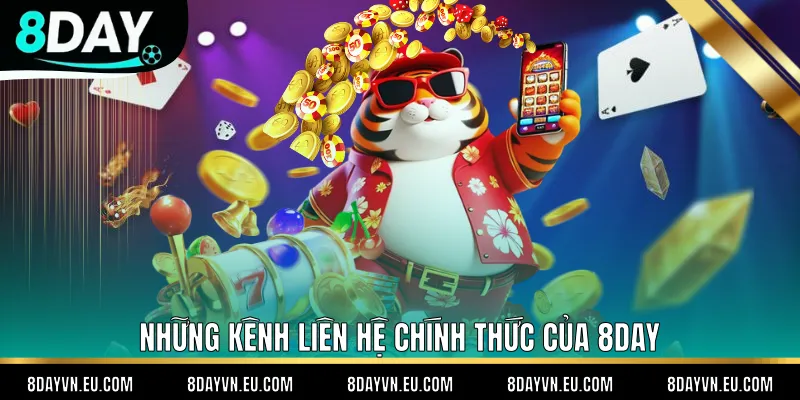 Những kênh liên hệ chính thức của 8day